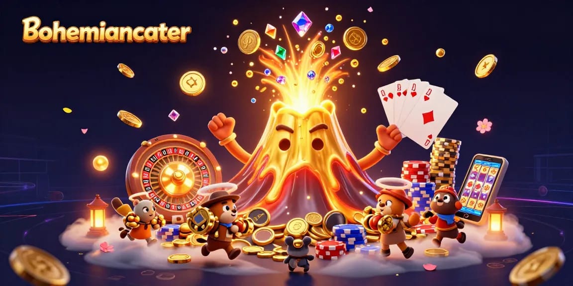 Experience thrilling wins with bohemiancater's vibrant casino scene filled with treasures and excitement.