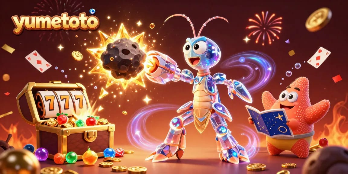 Engage with yumetoto and uncover golden treasures in a dynamic 3D digital gambling adventure.