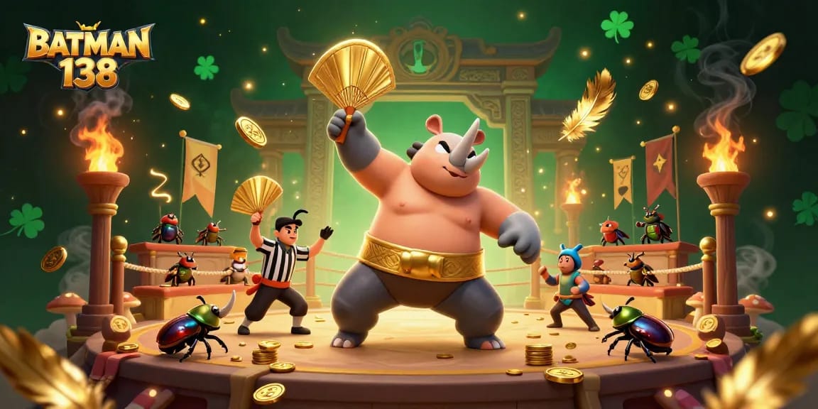 Experience BATMAN 138 with the excitement of summoning coins in a dynamic gambling arena.