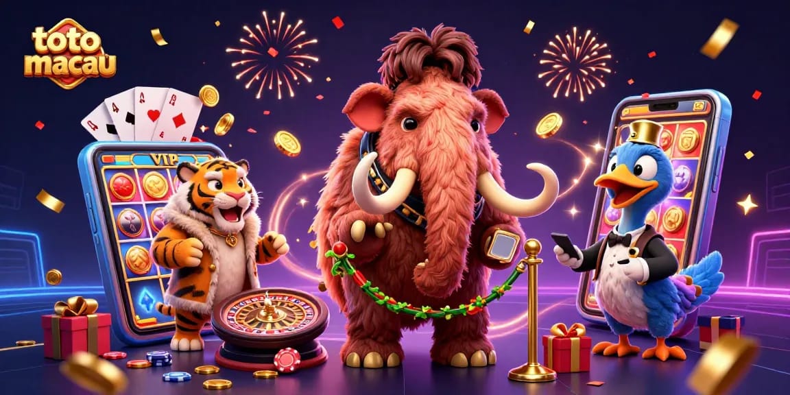 Bermain toto macau dengan menegangkan di kasino online bersama dengan bouncer mammoth, VIP harimau, dan doorman burung dodo.