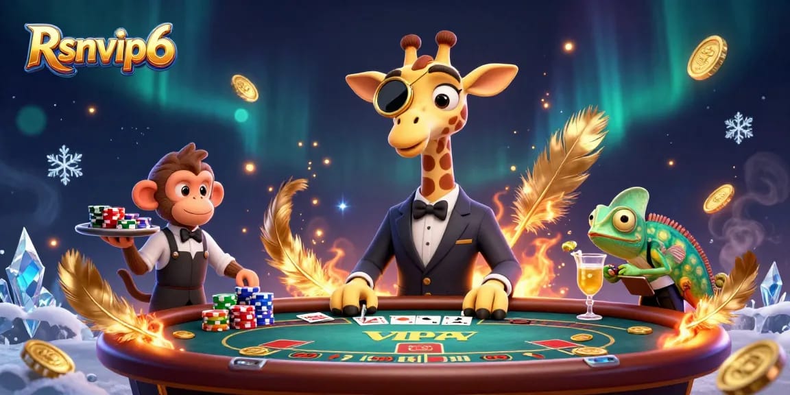 Rasakan permainan mendebarkan dengan Rsnvip6 di kasino online yang cerah.