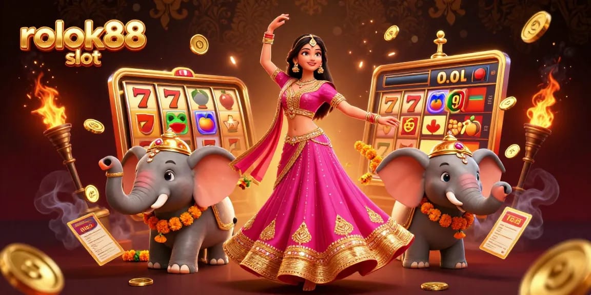 Play exciting rokok88 slot games with vibrant characters and engaging gameplay elements.