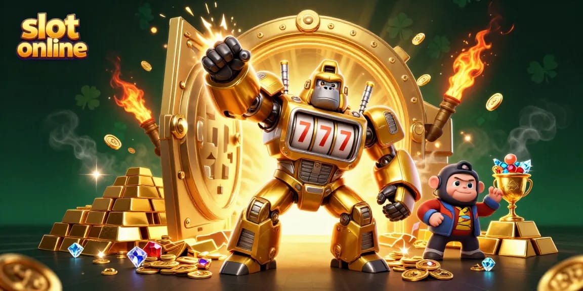 Experience the thrill of slot online games with dynamic visuals and winning potential.