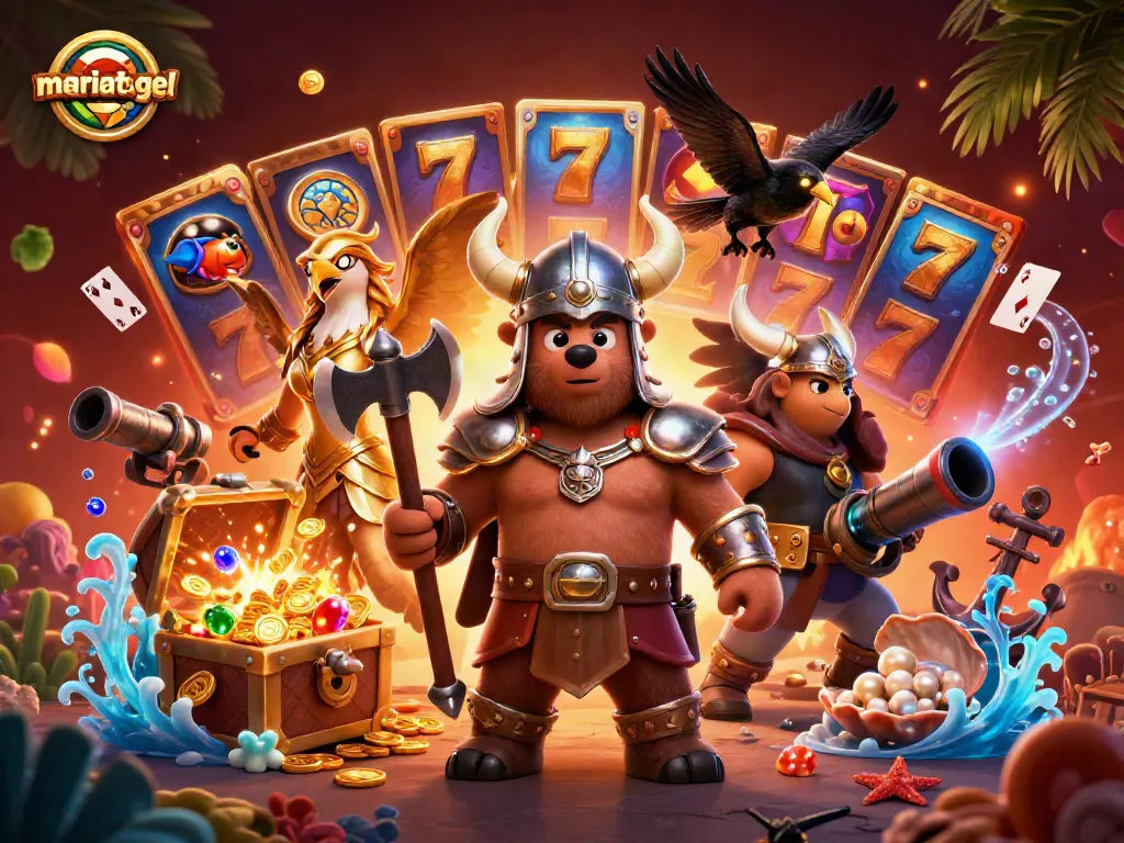 Engage in thrilling gameplay at mariatogel with our vibrant, action-packed slots featuring exhilarating characters and dynamic game elements.