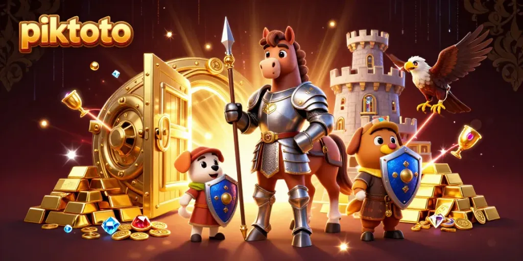 Engage with piktoto by placing bets amidst vibrant treasures and dynamic gaming elements.