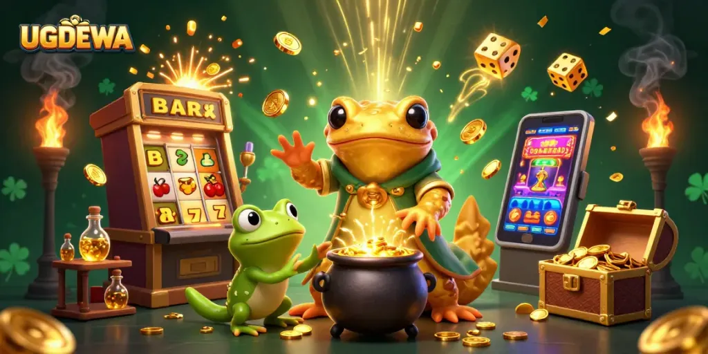 Engage with thrilling bets at UGDEWA while winning big on dynamic slot machines packed with action.