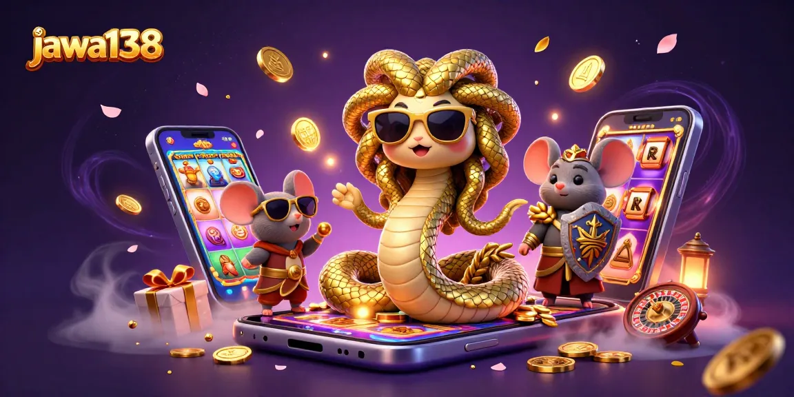 Gambarlah jackpot yang besar di jawa138 dengan Medusa dan mouse pejuang yang mengasikan!