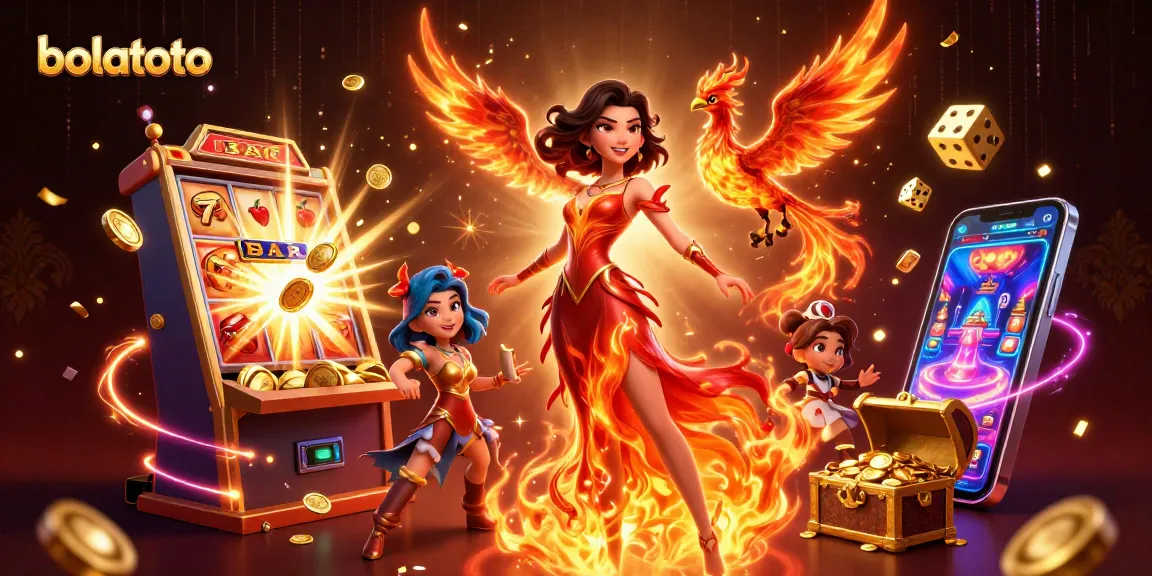 Spin to win at bolatoto with vibrant slots, jackpot rewards, and exhilarating gaming elements!