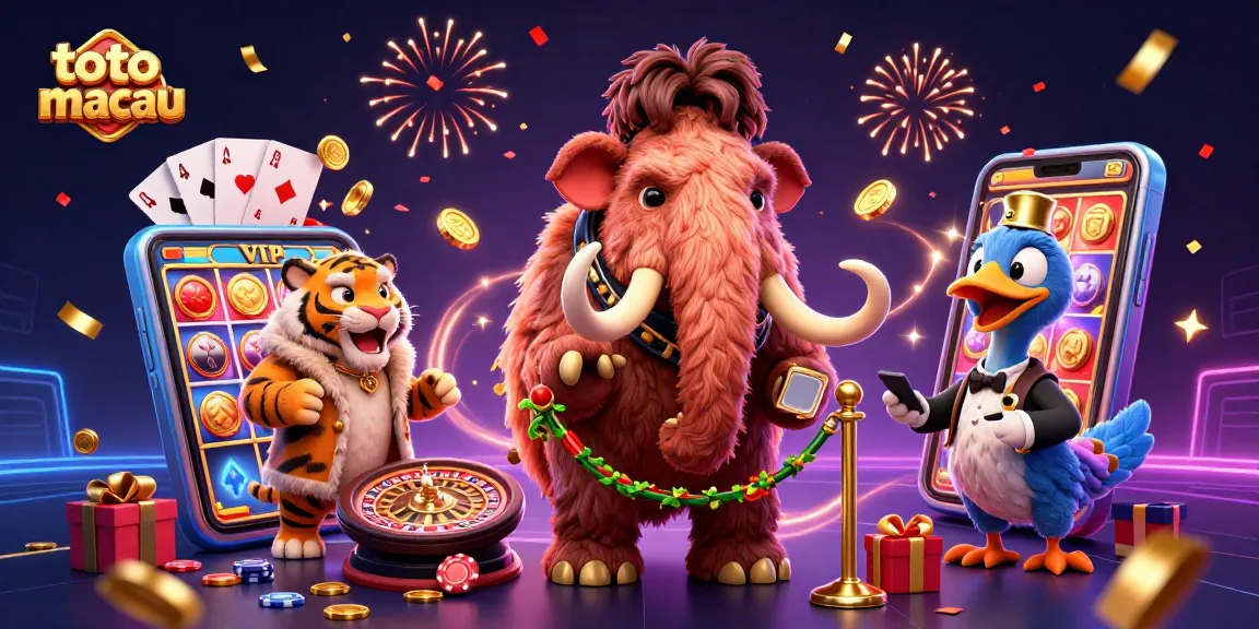 Bermain toto macau dengan menegangkan di kasino online bersama dengan bouncer mammoth, VIP harimau, dan doorman burung dodo.
