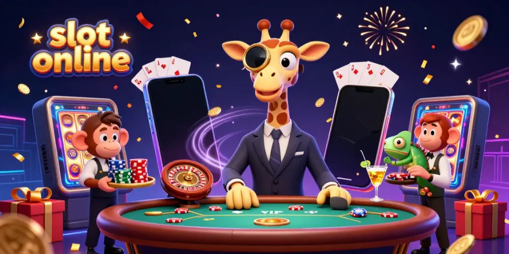 Menggoda peluang menang di RANS4D slot online dengan permainan slot berwarna dan karakter hewan menarik.