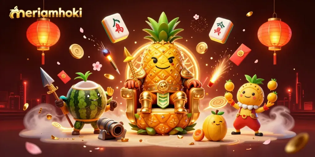 Menangkan permainan meriamhoki dengan ilustrasi kasino yang kaya aksi dan detail.