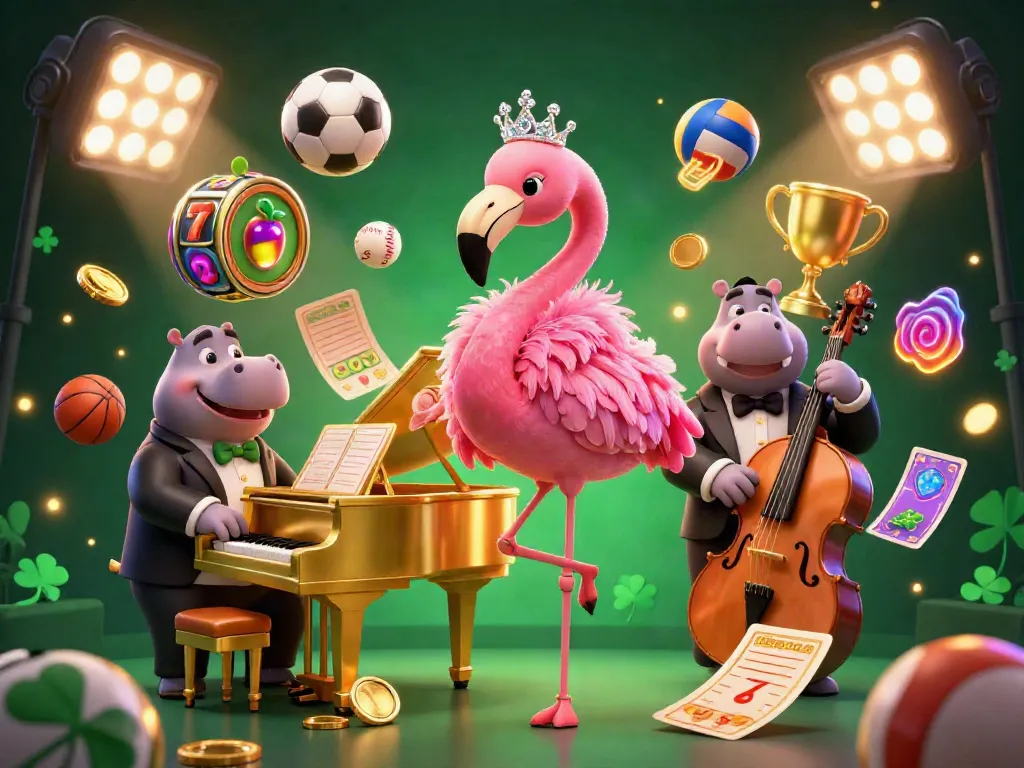 Gambarlu EROPA99 dengan simbol slot dan elemen kasino yang penuh warna.