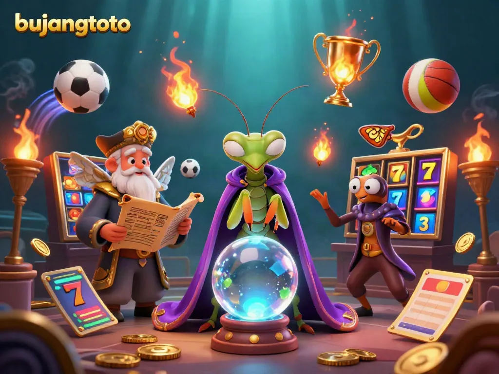 Engage with exciting games at bujangtoto through vibrant characters and casino elements.