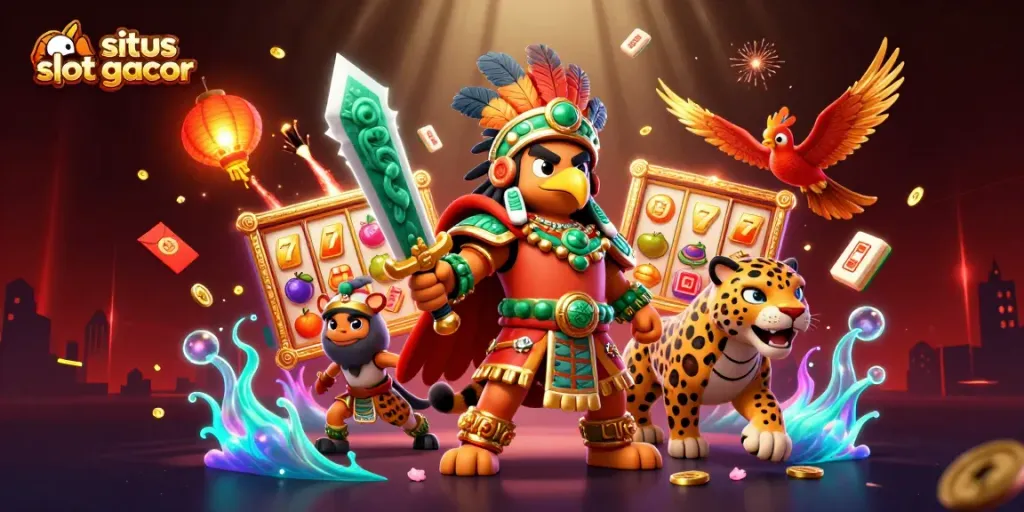 Menangkan hadiah besar dengan situs slot gacor yang penuh dengan simbol keberuntungan dan suasana meriah.