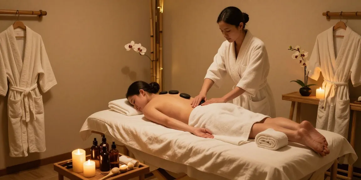 Indulge in rejuvenating spa treatment at RR88, showcasing therapeutic massage therapy and relaxation.