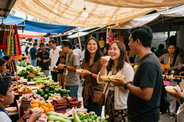 Aktivitas Leci123 Daftar di pasar lokal dengan komunitas yang berinteraksi.
